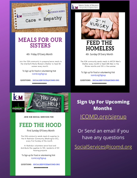 Please Signup For The Social Service Programs