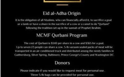 MCMF Qurbani Program