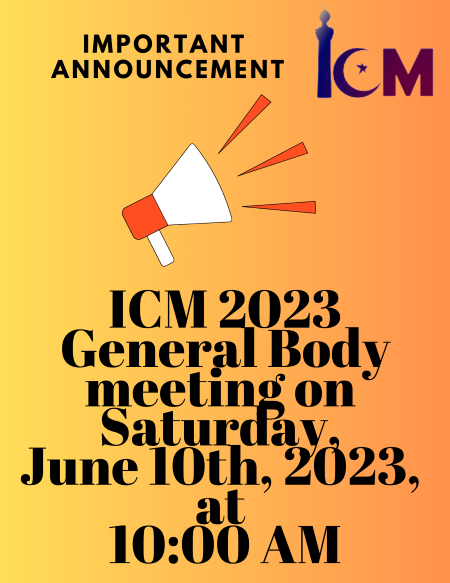 ICM 2023 GB Meeting