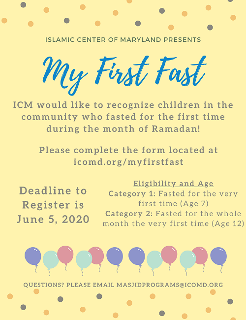 Exciting ‘My First Fast’ Program For The Kids