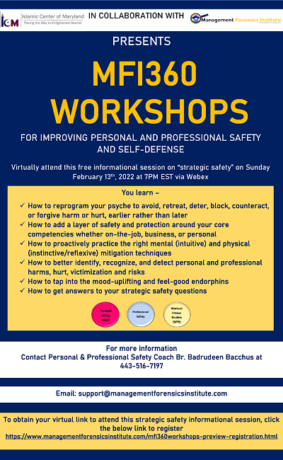 Join Free Virtual MFI360 Workshops