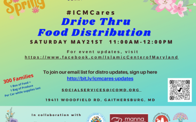 #ICMCares Drive Thru Food Distribution