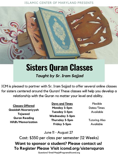 Quran Classes For The Sisters