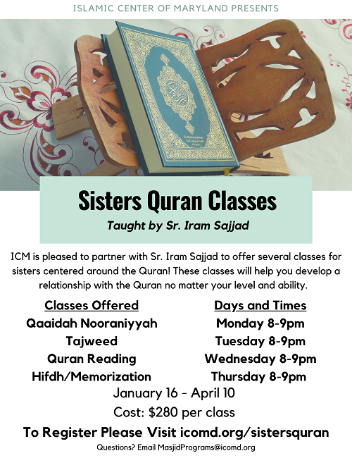 Quran Classes For The Sisters