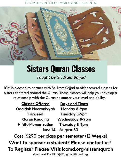Quran Classes For The Sisters