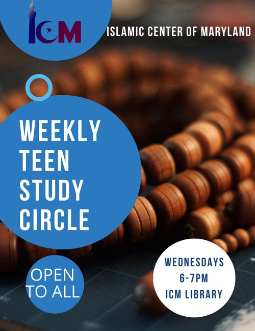 Teen Study Circle Every Wednesday @ ICM
