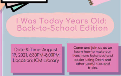 YSS Back to School Tips and Tricks Workshop